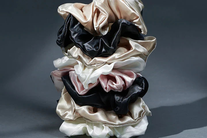 Mulberry Silk Scrunchies