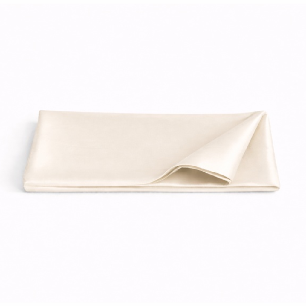 100% MULBERRY SILK PILLOWCASE-WHITE