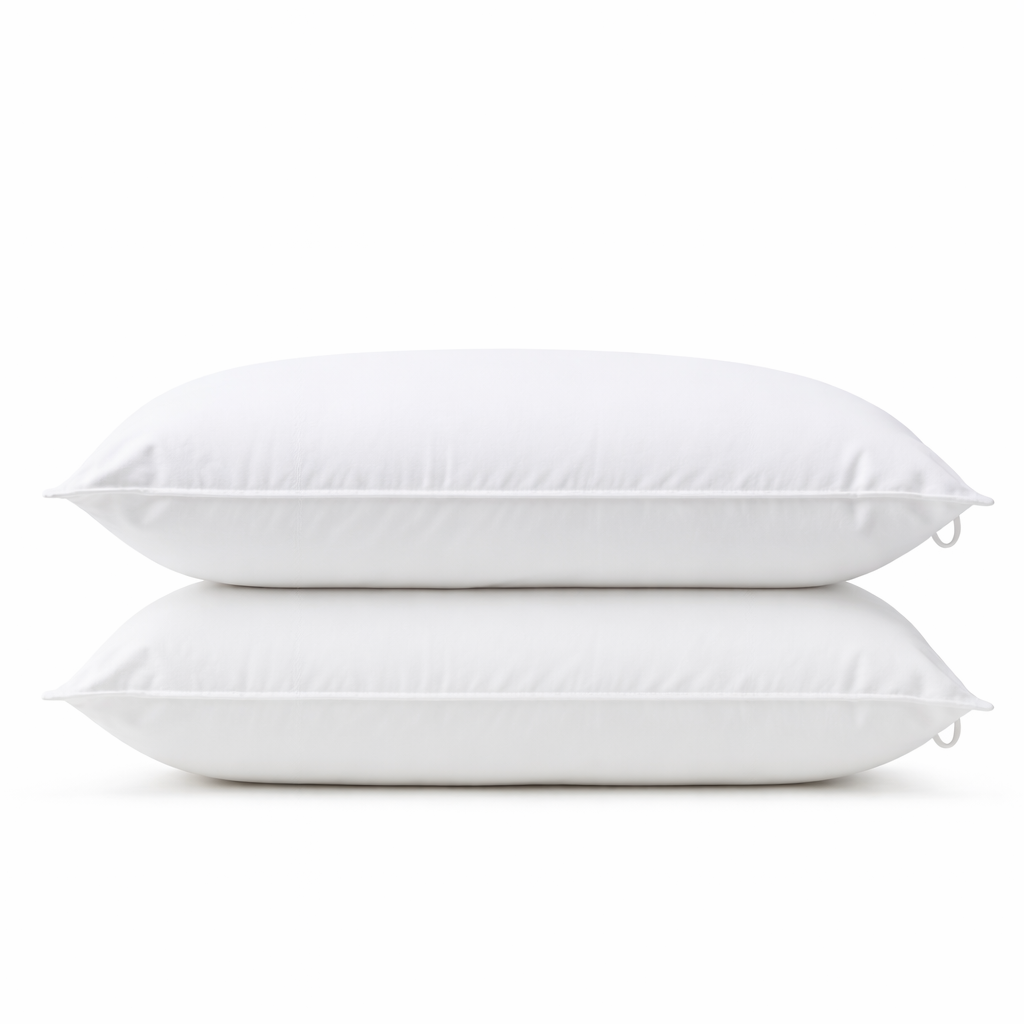 2 x 100% MULBERRY SILK FIBER FILLED PILLOW