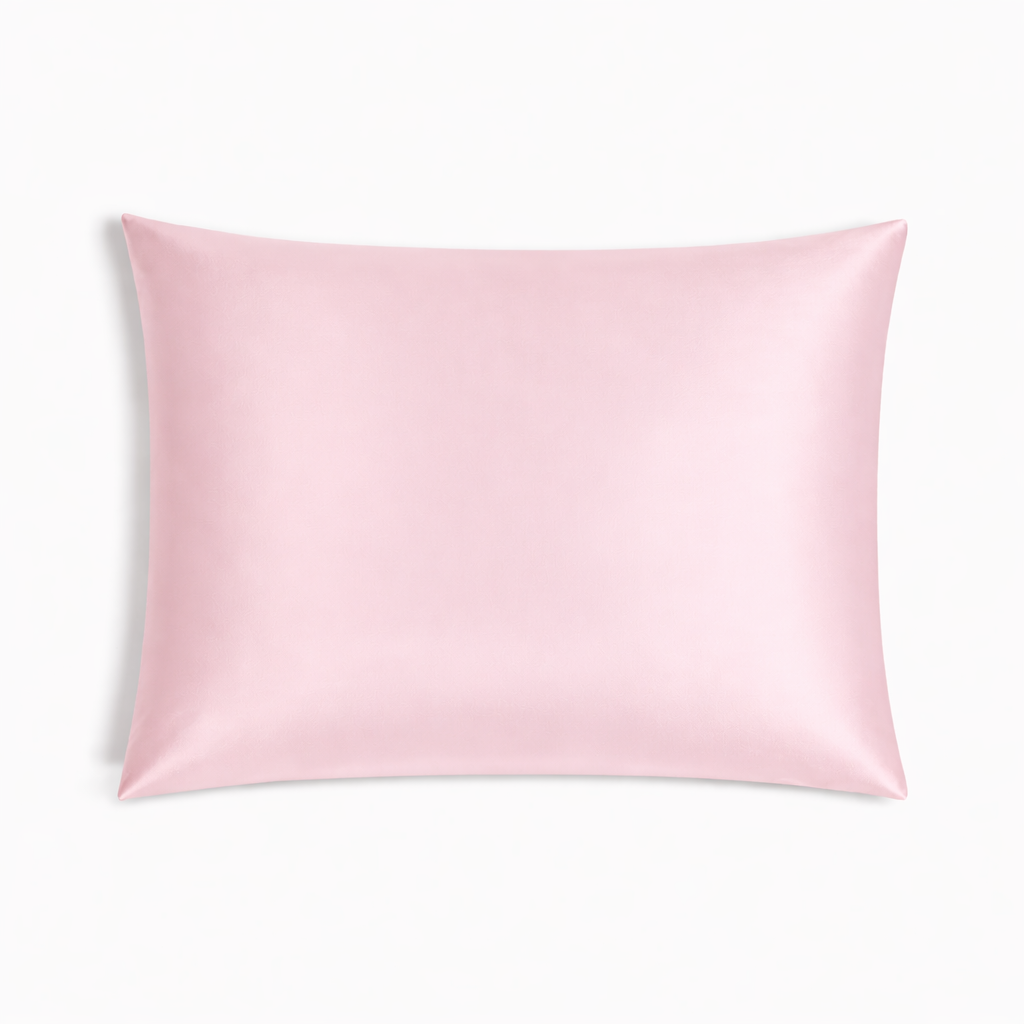 100% MULBERRY SILK PILLOW-PINK