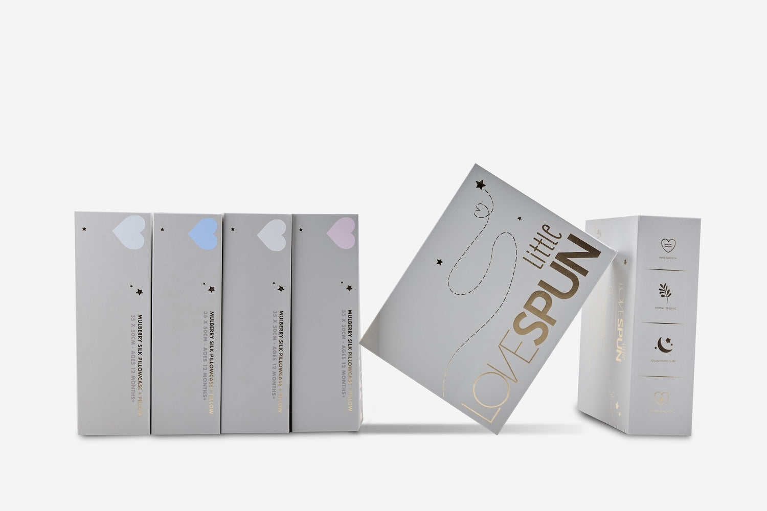 100% MULBERRY SILK PILLOWCASE-SILVER