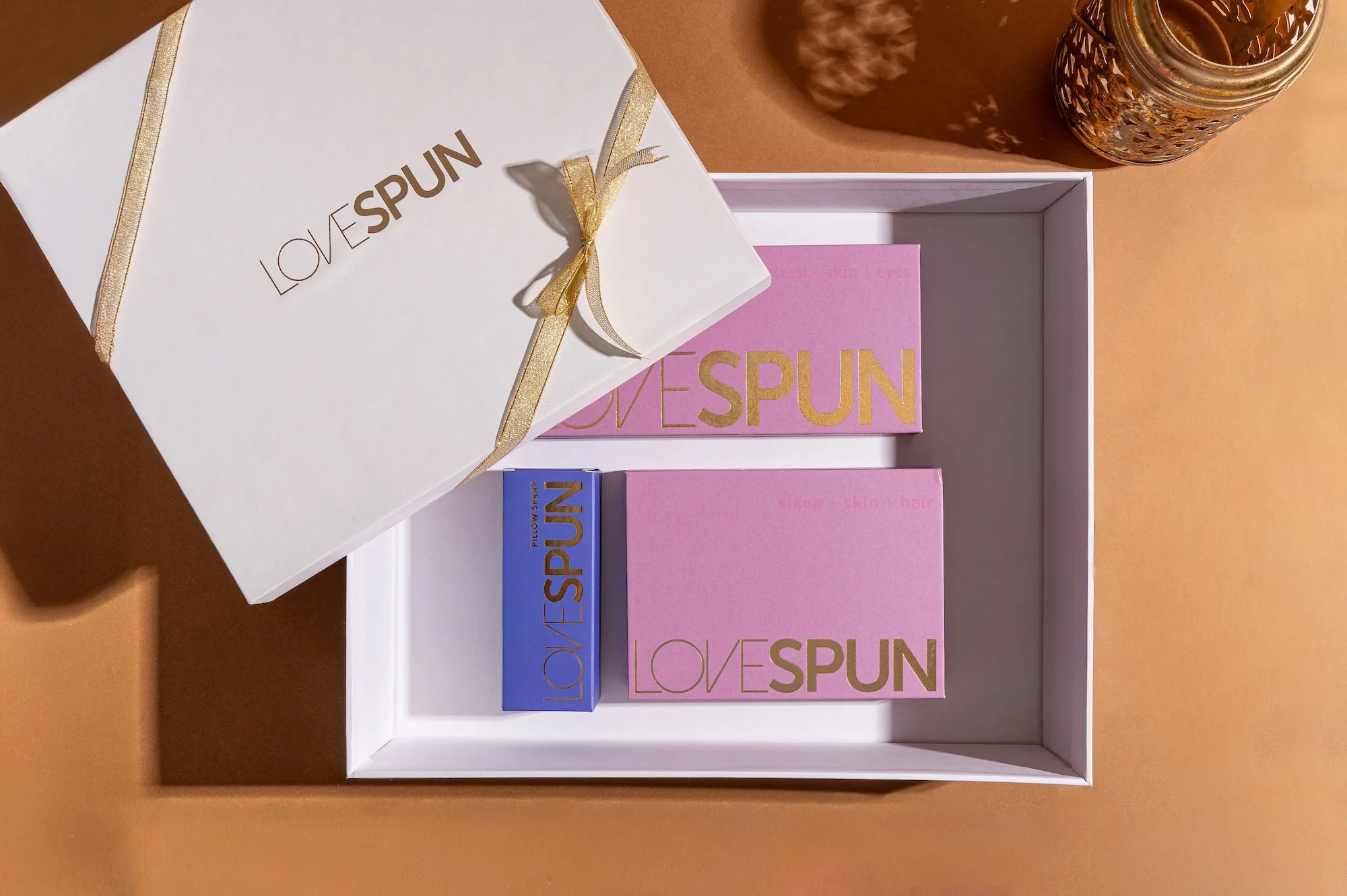 SILK SLEEP RITUAL GIFT SET - PILLOWCASE, EYE MASK & SLEEP SPRAY