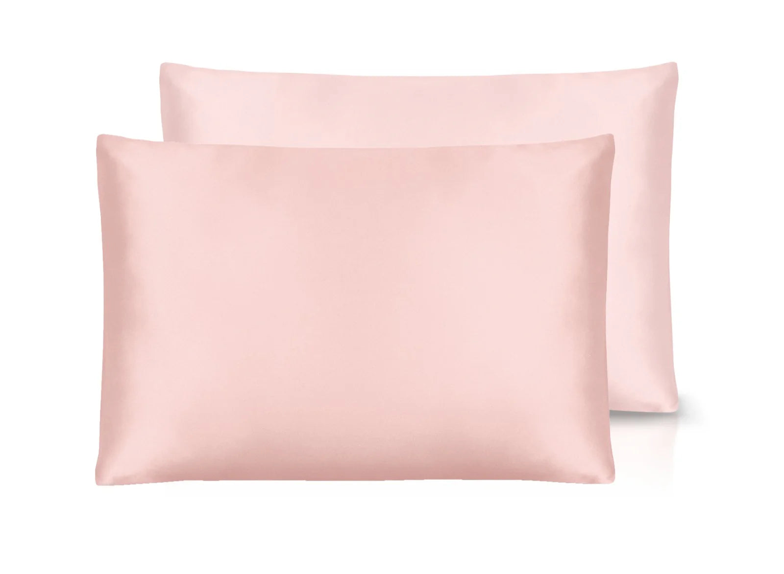 2 x 100% MULBERRY SILK PILLOWCASE-BLUSH