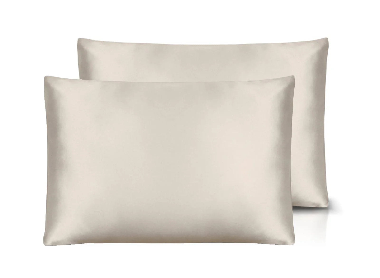 2 x 100% MULBERRY SILK PILLOWCASE-CARAMEL