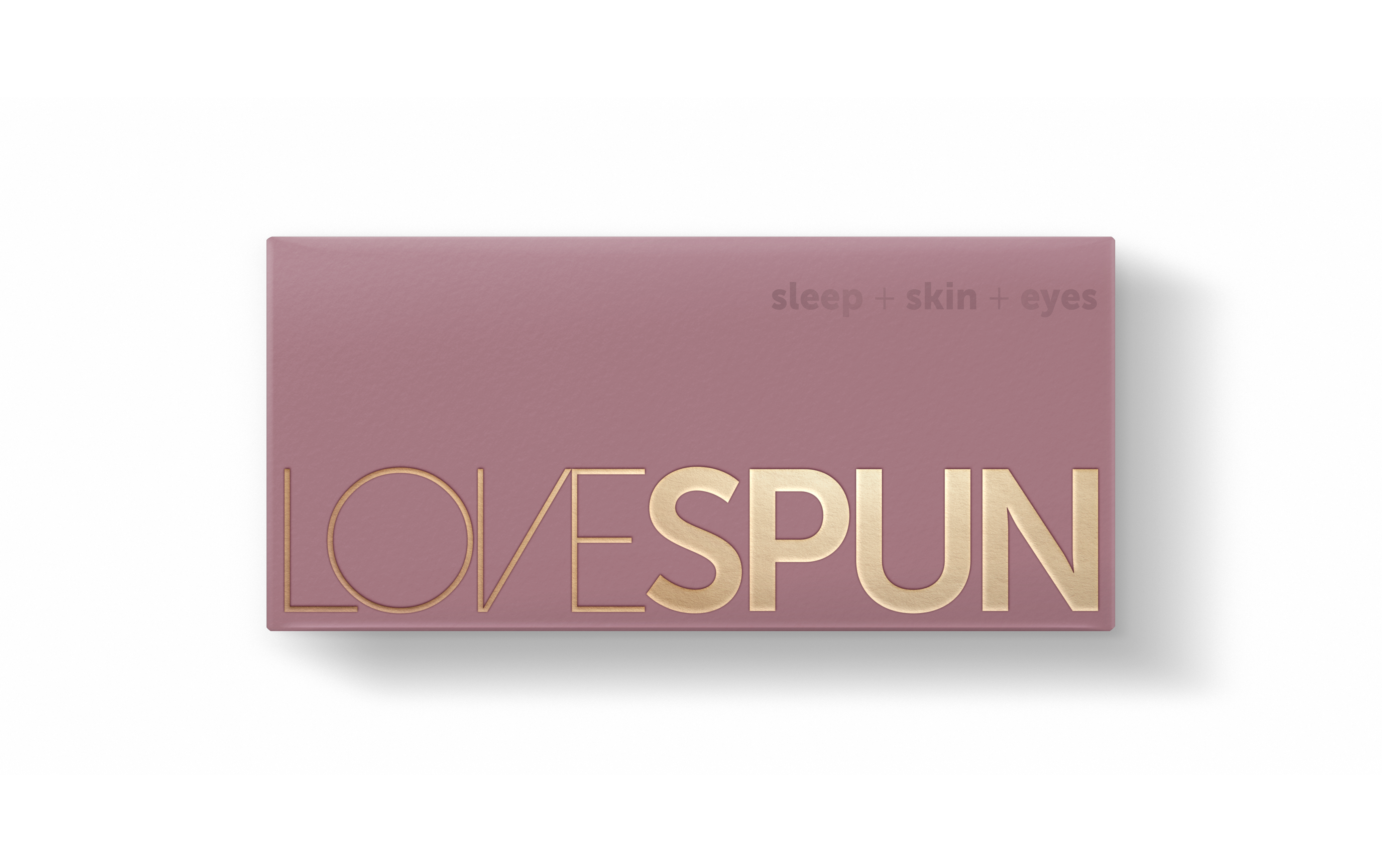 100% MULBERRY SILK EYEMASK-BLUSH
